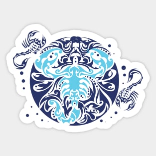 Scorpio Zodiac Astrology Sign Sticker